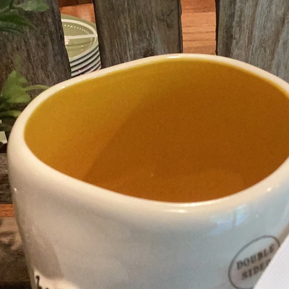 Rae Dunn x Peanuts Football Mug